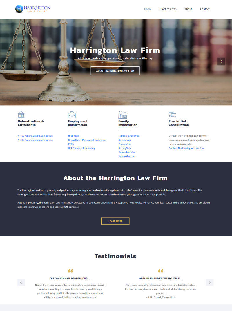 Click to visit Harrington Law Firm