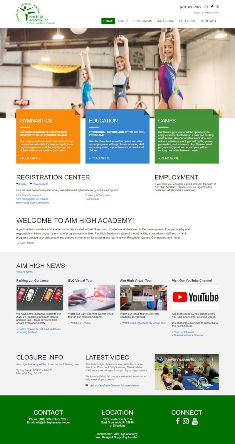 Click to visit Aim High Academy