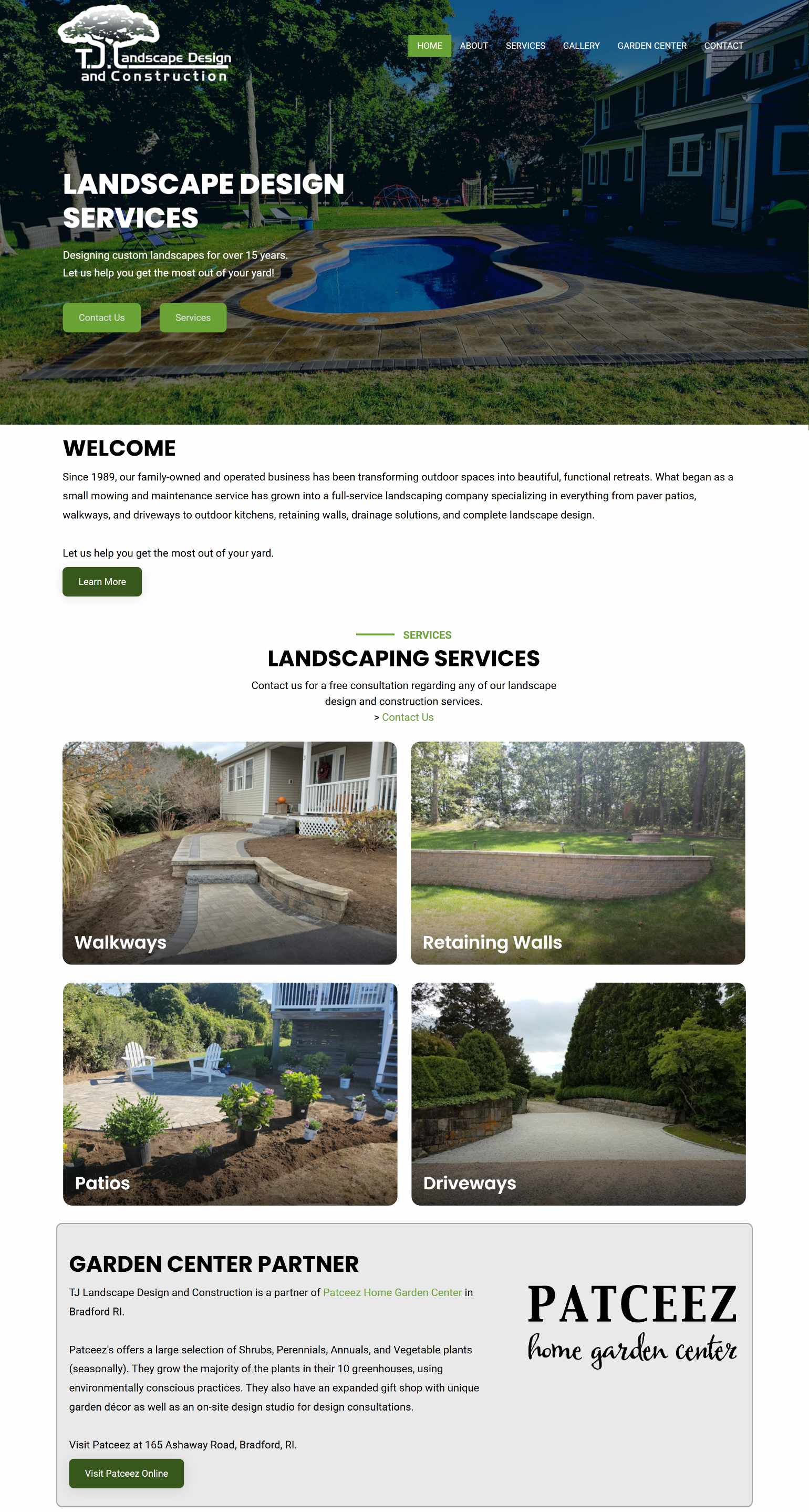 TJ Landscape Design & Construction