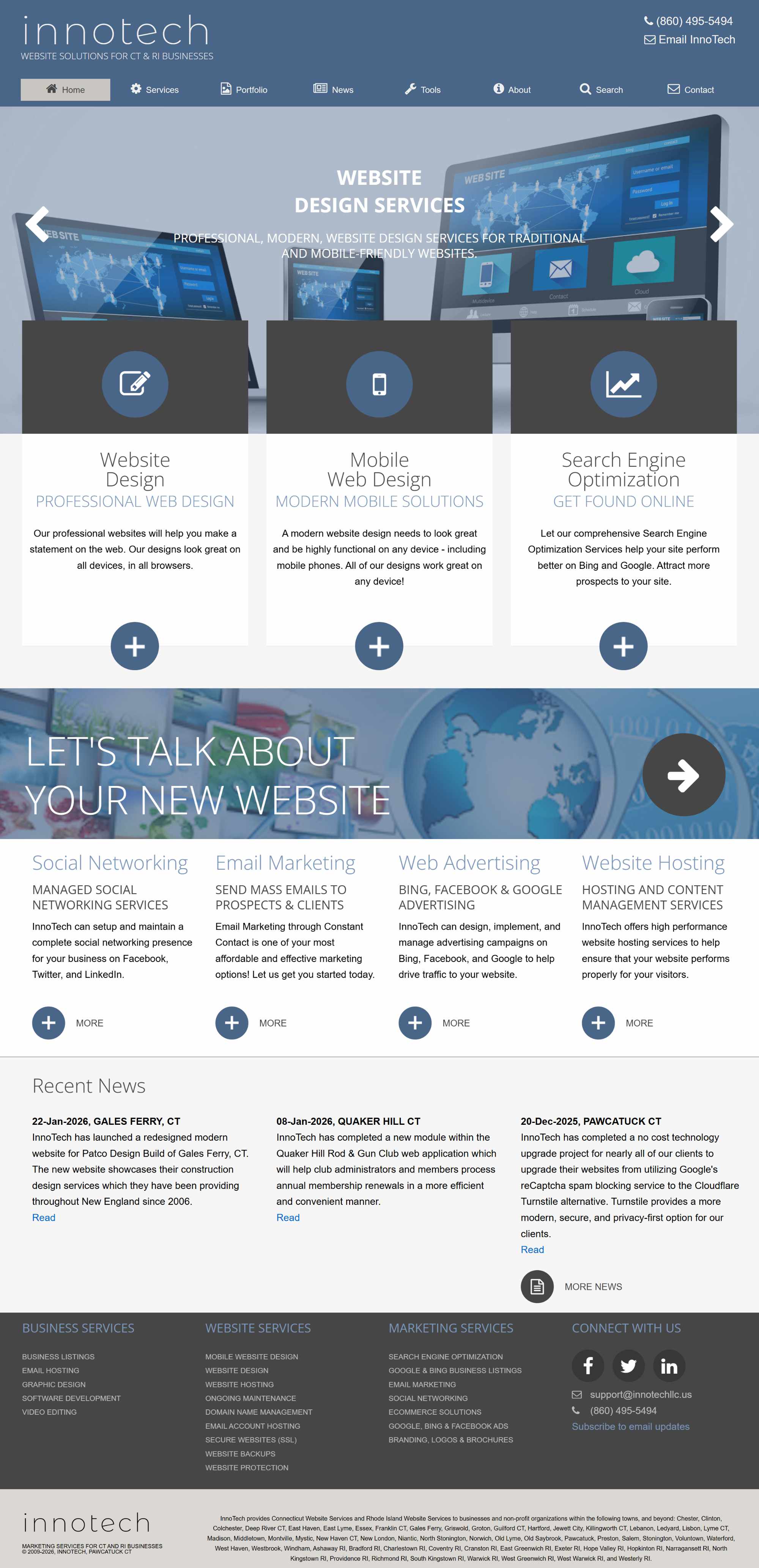 InnoTech Launches Updated Company Website for 2026