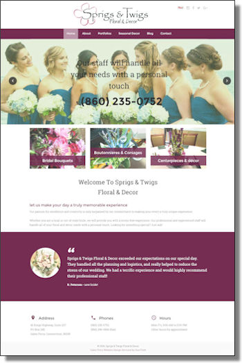 Click to visit Sprigs & Twigs Floral & Décor